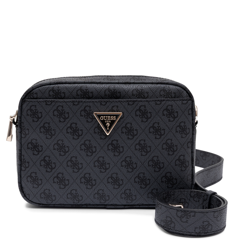 Guess Meridian Crossbody Bag Monogram Black HWSG6974140-BLACK