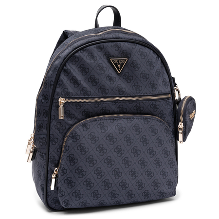 Guess Adrian Logo City Backpack Monogram Black TWNB2168350-BLACK