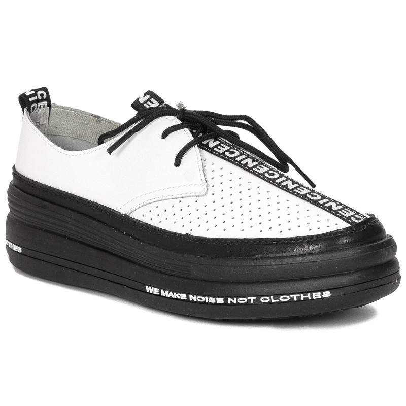 Filippo Women's White Lether shoes