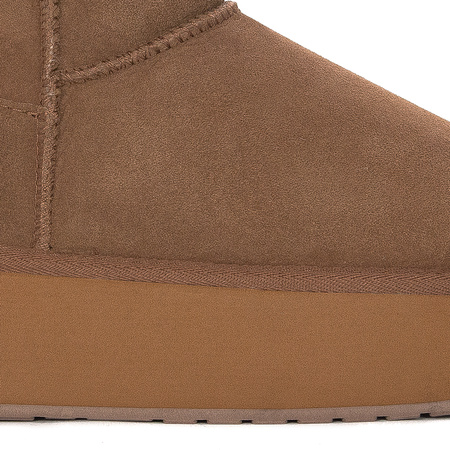 EMU Australia Foy Flatform Micro W13073 Chestnut