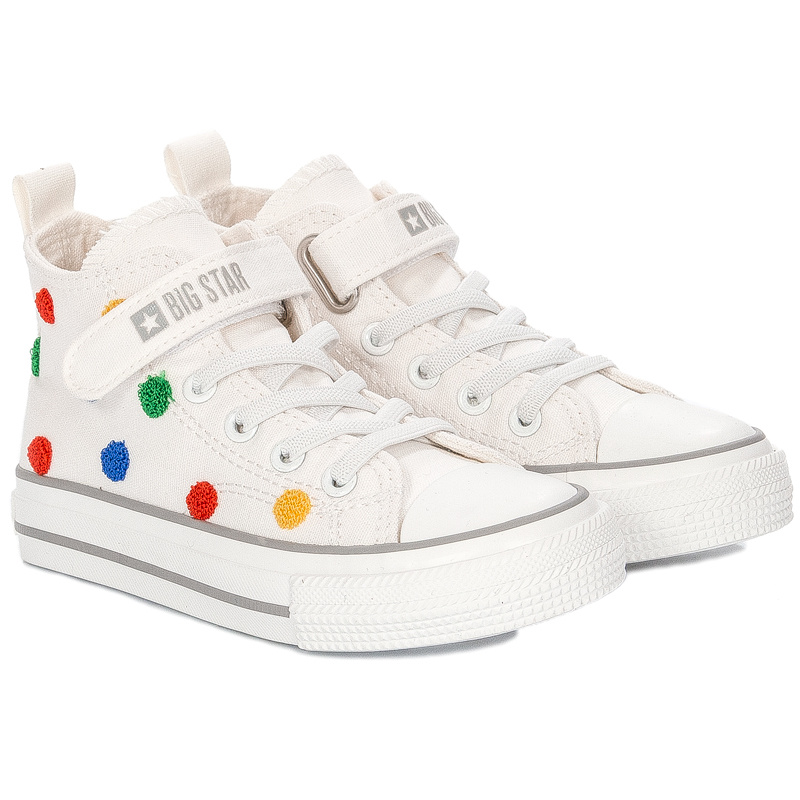 Trampki Big Star JJ374059 White Białe