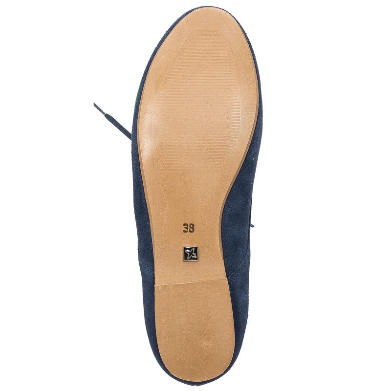 Maciejka 04929-17-00-5 Navy Flat Shoes