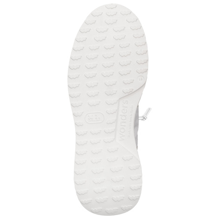 Wonders Women's Platform Half Shoes Plata