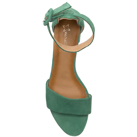 Maciejka 04141-09/00-5 Green Sandals