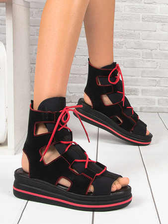 Maciejka women's Black Sandals