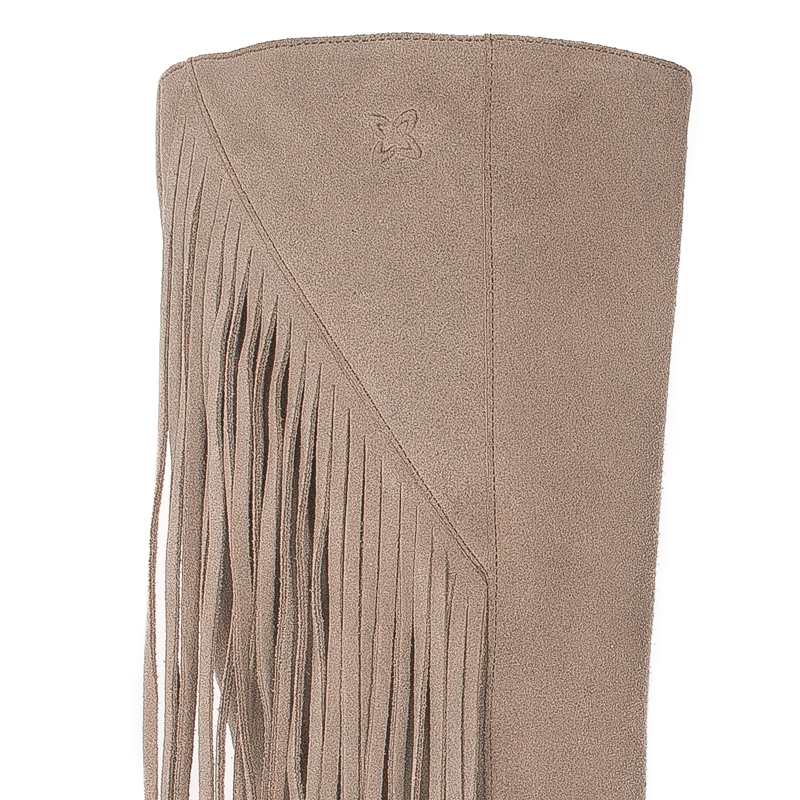 Maciejka 05774-10/00-6 Dark Beige Knee-High Boots
