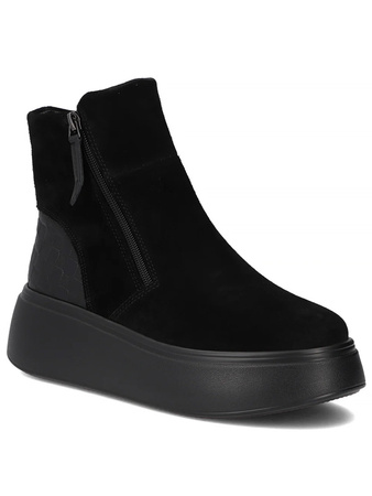 Filippo Women's Leather Insulated Boots Black