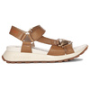 Hispanitas Women's Platform Brown Sandals Cuoio