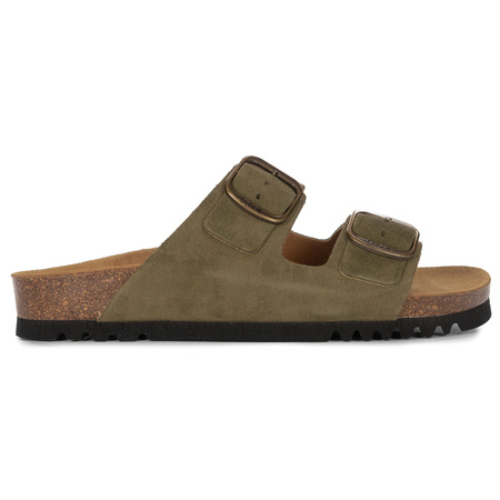 Scholl Women's Flip-Flops Khaki