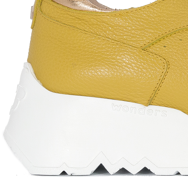 Wonders Półbuty sneakersy damskie Wild V Lima/Gold
