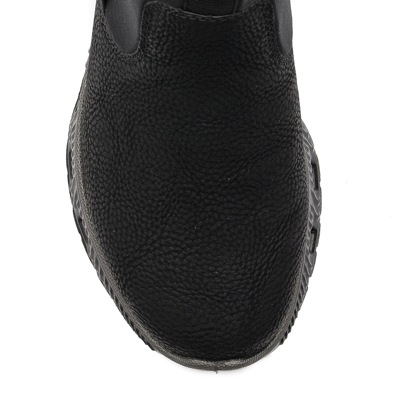 Rieker platform black Boots
