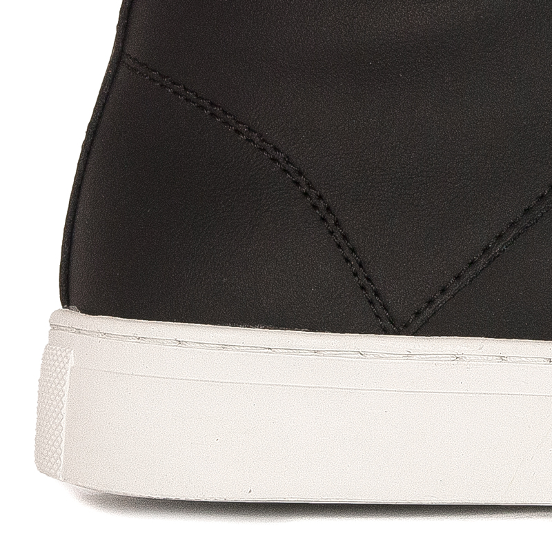 Pepe Jeans Sneakersy buty męskie Joe Cup Half Boot Black czarne