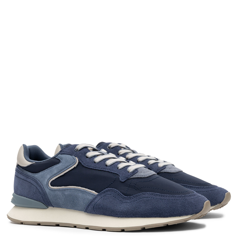 Hoff Sneakersy Męskie na Platformie Granatowe 12602404