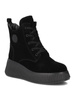 Filippo Women's Leather Insulated Boots Black