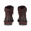  Felmini Women's Leather Burgundy Ankle Boots