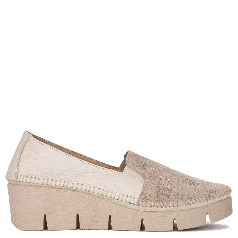 Maciejka 5814A-10/00-1 Beige Leather Low Shoes