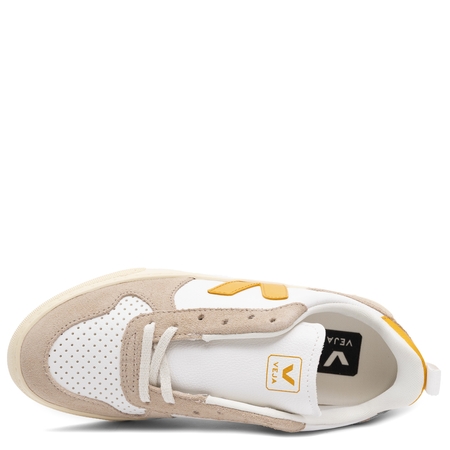 Veja Sneakersy damskie skórzane White Uoro Almond białe