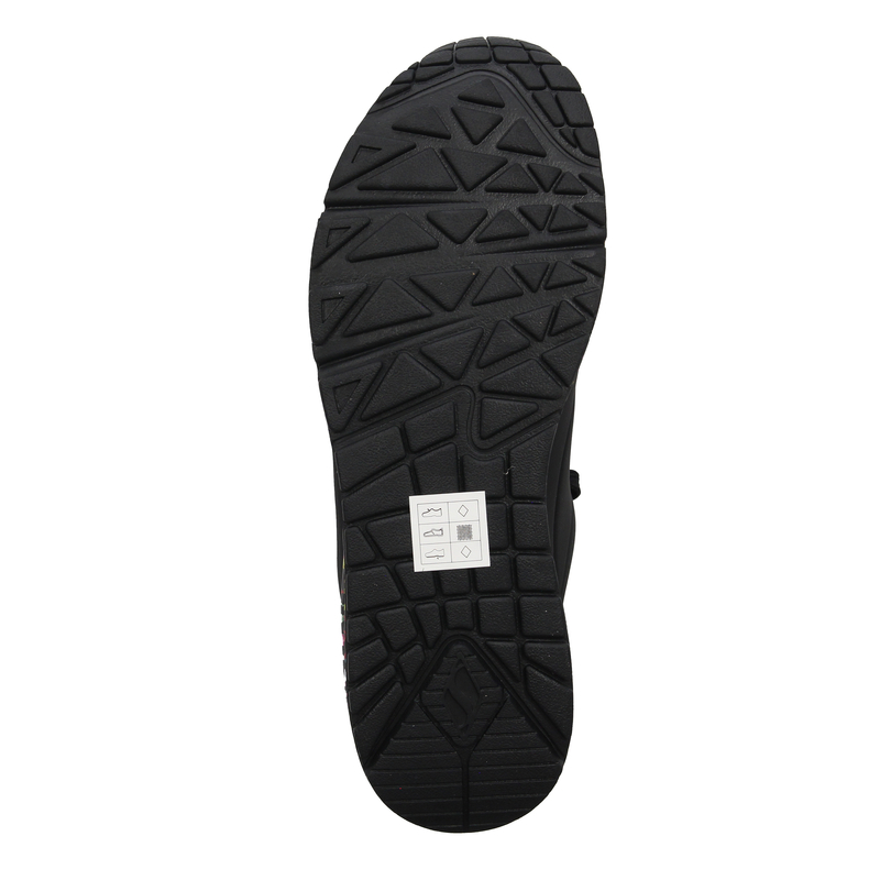 Skechers Sneakersy Damskie Czarne Kolorowe
