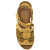 Maciejka Women's Leather Sandals Yellow
