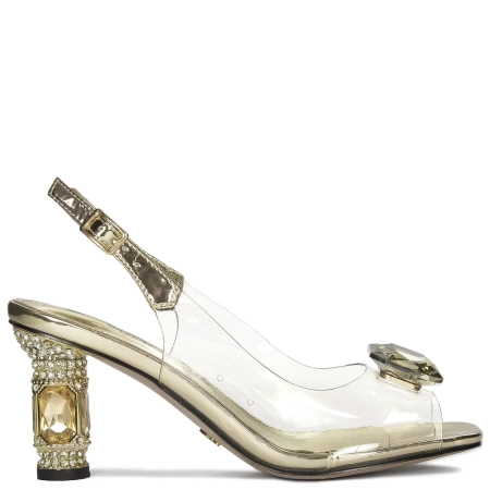 Sca'viola Women's Gold-M Sandals