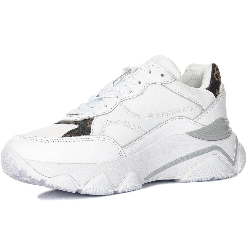 Sneakersy Guess FL8SN2 FAL12 Sunshine2 White Białe