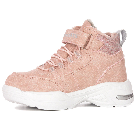 Botki dziewczęce Kangaroos 18789-6118 Dusty Rose/Silver