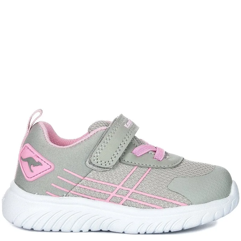 Kangaroos 02084 000 2063 Vapor Grey Frost Pink Flat Shoes