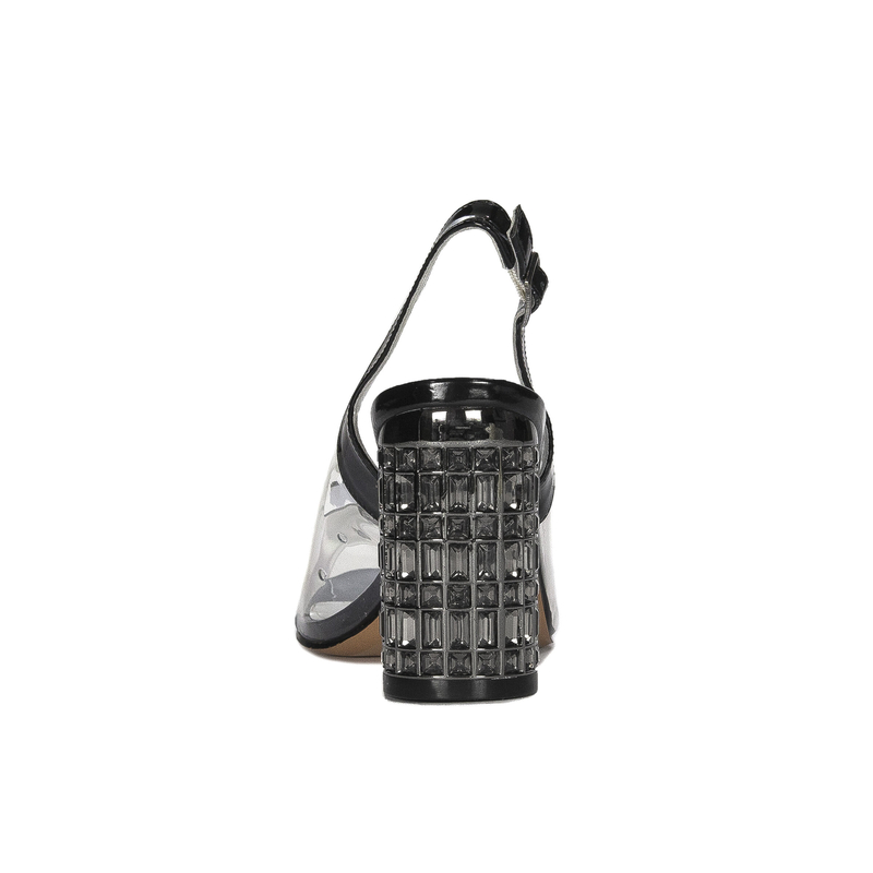 Sca'viola Women's On A High Heel Black Sandals S-230