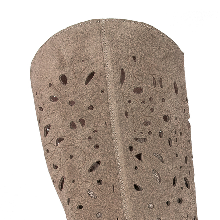 Maciejka 2875J-04/00-1 Beige Knee-High Boots