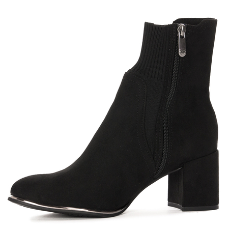 Marco Tozzi Black Leather Boots