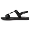 Filippo Women's Flat Sandals Black