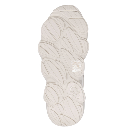 Liu Jo Platform Sneakers Chunky Sole Trainers Beige BF5061-PO304-MILK