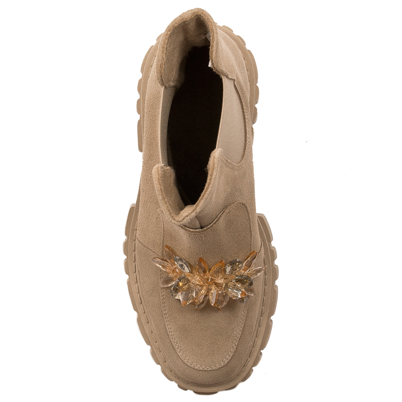 Maciejka Beige Corda Women's Boots
