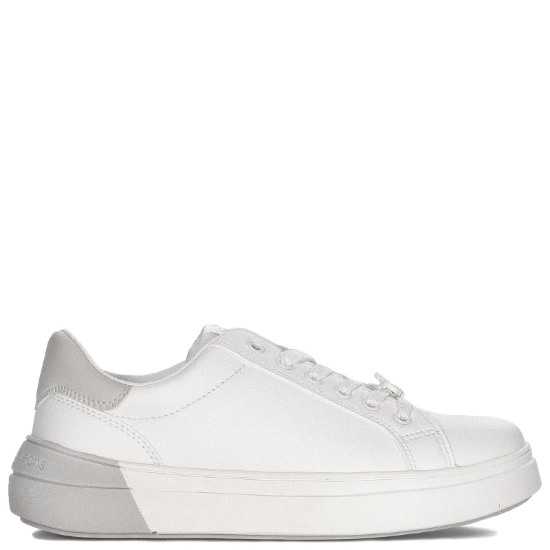 Calvin Klein Jeans Women's platform white sneakers