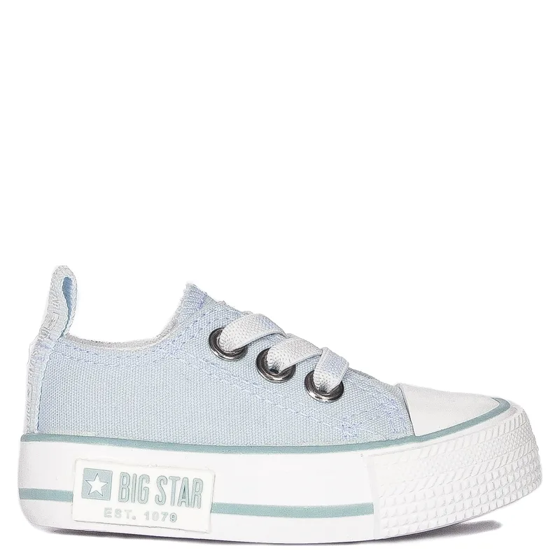 Big Star Trampki dziewczęce niemowlęce Blue niebieskie
