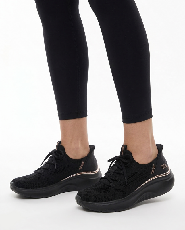 Skechers Slip-ins Women's Sports Sneakers Black 117617-BBK
