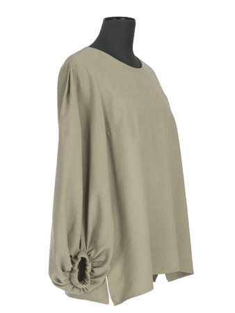 Maciejka Women's blouse Milano olive green