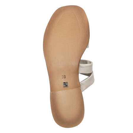 Maciejka Light Beige Women's Slides