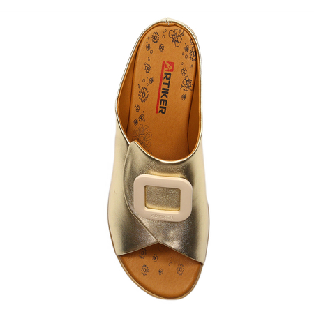 Artiker Women's Gold Sandals