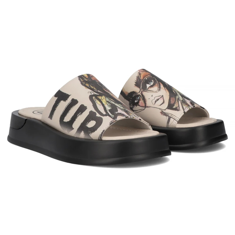 Women's Beige Flip-Flops