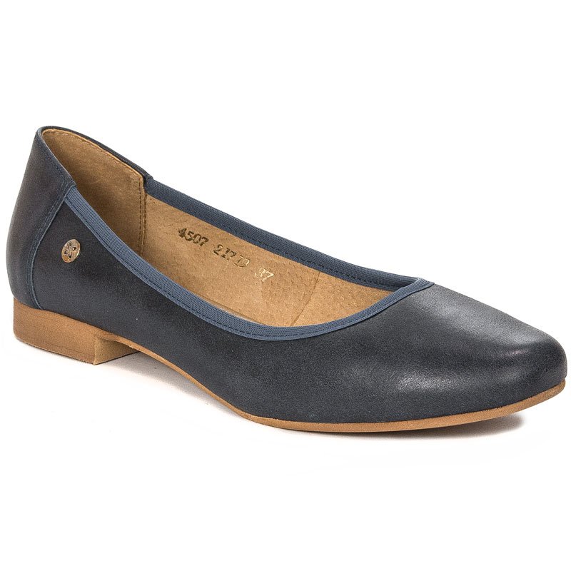 Maciejka 4507A-17/00-5 Navy Ballerina