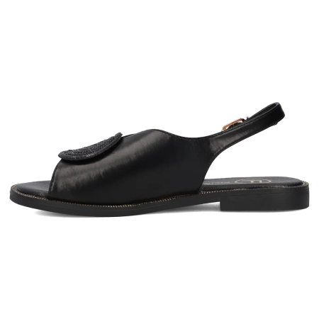Filippo Women's Flat Sandals Black
