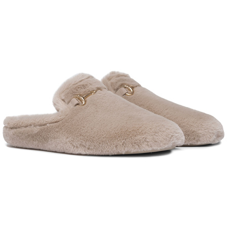 Macarena Beige Home Slippers