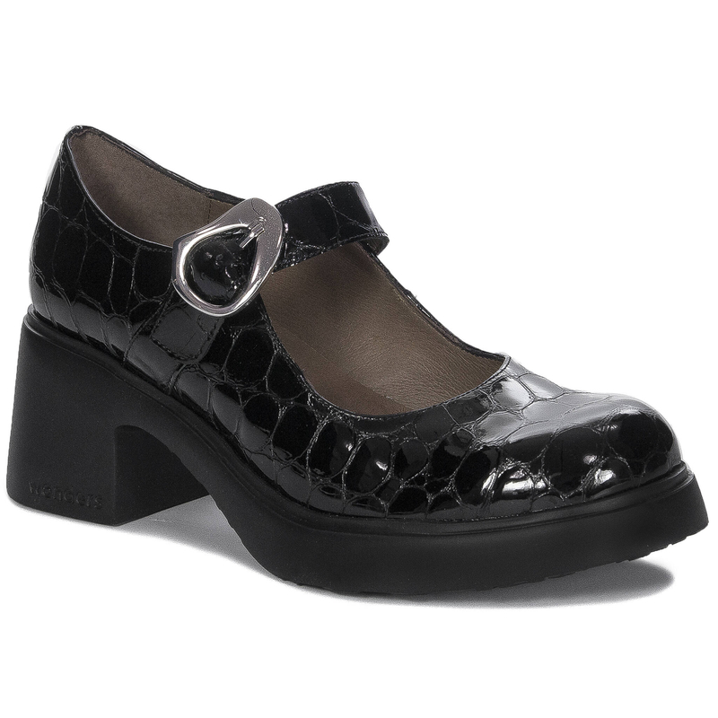 Wonders Negro Women's Pattented Shoes