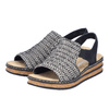 Rieker Women's Black Sandals