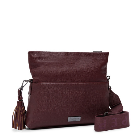 Pepe Jeans Torebka Damska Burgundy Red