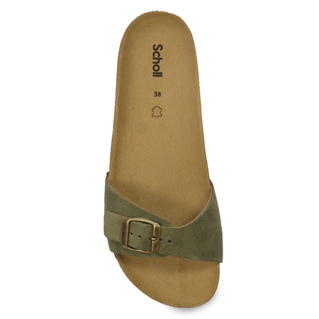 Scholl Women's flip-flops Pescura Estelle Khaki