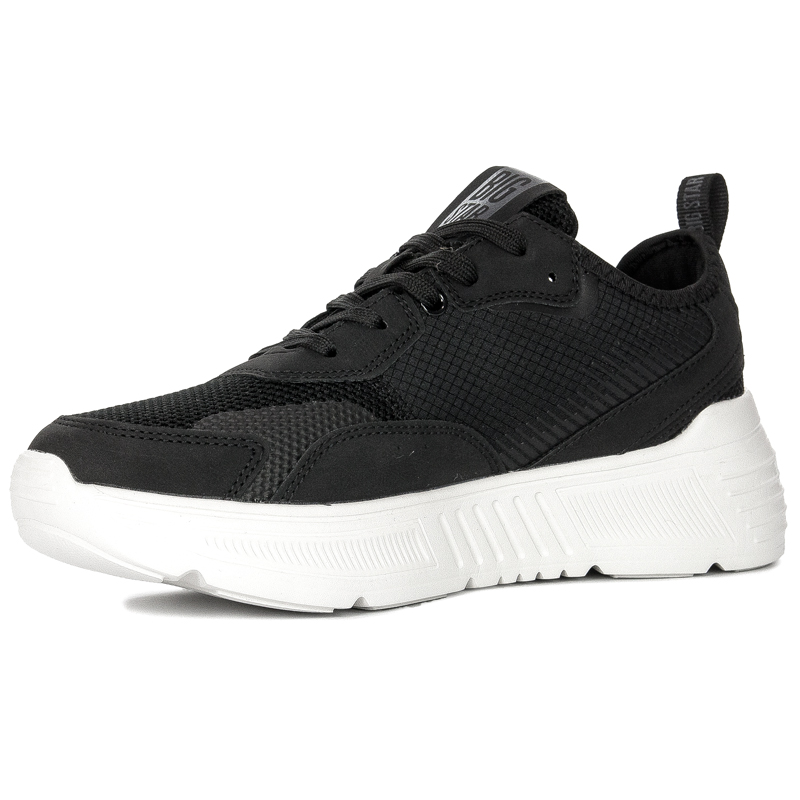 Big Star Sneakersy półbuty damskie Black Czarne