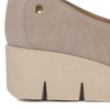 Maciejka 05829-10/00-1 Dark Beige Suede Flat Shoes