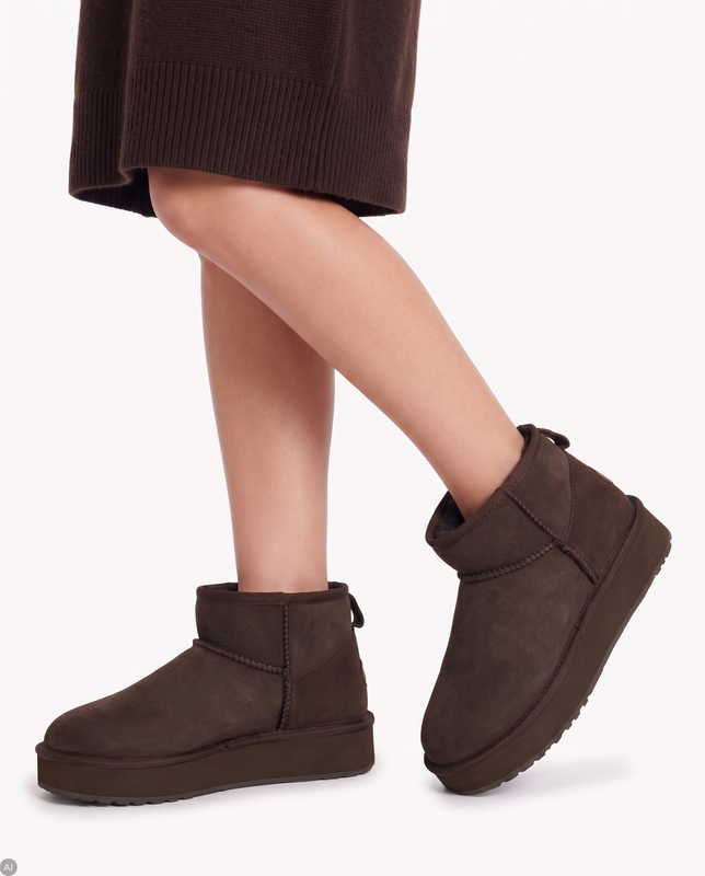 EMU Australia Stinger Micro Flatform Chocolate W13296-Choc